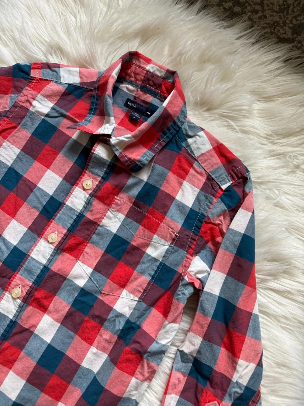 GapKids flannel shirt